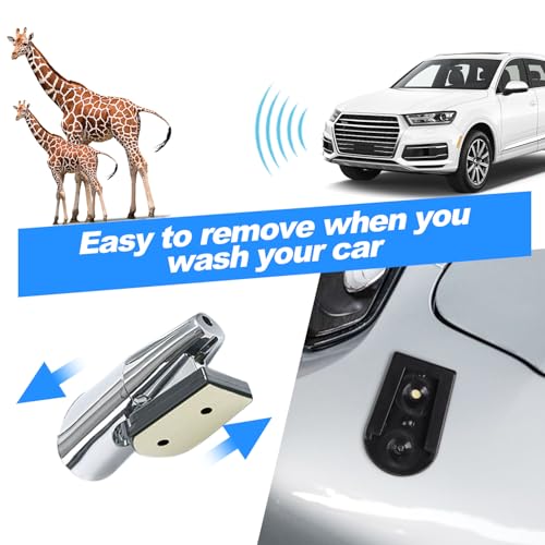 4pcs Deer Warning Whistles Device