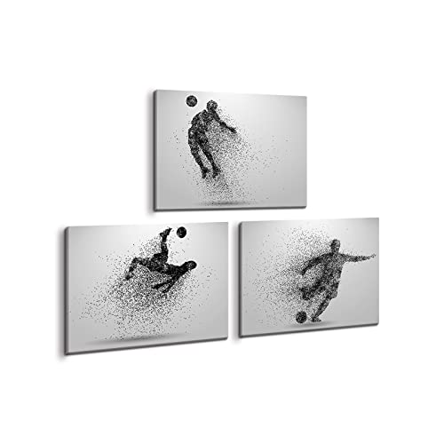 KAWAHONE Inspirational Wall Art Golf Inspirational Quotes Office Wall Decor Canvas Print Golf Pictures Framed Decor for Office Ready to Hang-12x16inx3pc