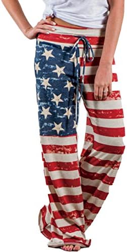 Amazon Sunkaku ワイドレッグパンツ レディース ワイドパンツ ストレッチ パンツ ズボン ボトム スポーツ アウトドア ルームウェア 部屋着 柄 派手 ロングパンツ 通販