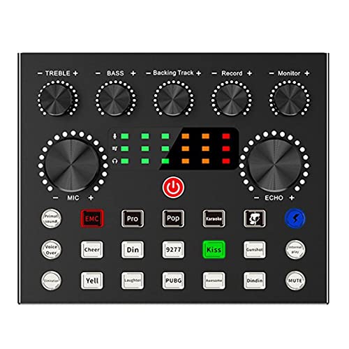 RRunzfon BM800 Kondensator-Mikrofon-Kit V8 Soundkartenmikrofon-Kondensator-Set für Streaming, K-Song-Mikrofongeräte – Bild 4