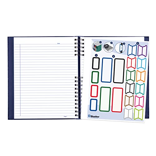 Notebook Blueline NotePro de 300 páginas con índice para evitar la pérdida de apuntes 6