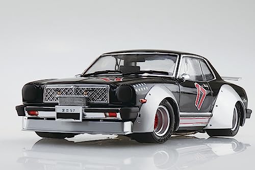Modelo de Auto a Escala 1:24 Aoshima Works Chaser SGS miniatura 3