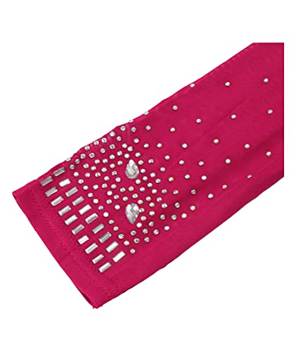 Mono de una pieza con diamantes de imitación acabados de alta costura 5