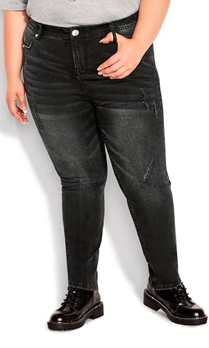 Women's Plus Size Jean Status Skinny4
