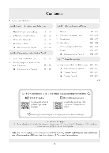 Image of (Old Edition) Oswaal CBSE Question Bank Science Chapter-wise & Topic-wise Class 9 For 2027 Exam with Competency Based Questions & Comprehensive NCERT coverage