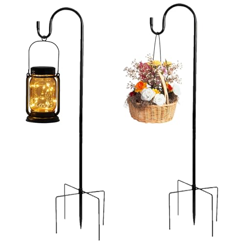 Kleemeiero 2 Schäferhaken 120cm Laternenhalter Garten...