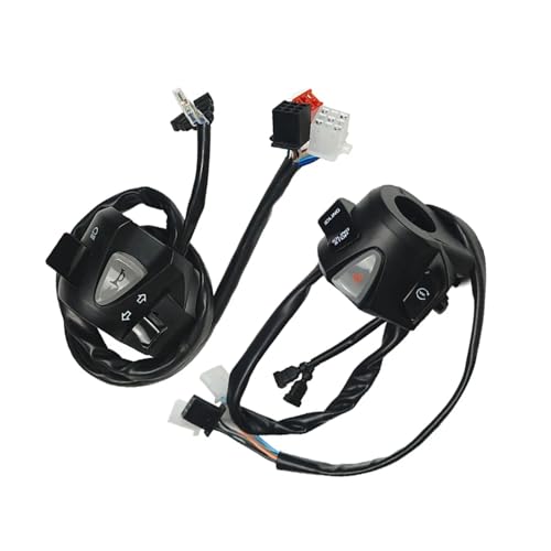 Interrupteur moto Click150 avec bouton feux de croisement pour guidon