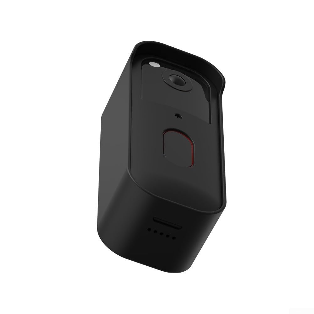 Custodia protettiva in ABS nero per campanello video Blink (modello più recente) - Resistente alle intemperie, per una vestibilità aderente, facile da installare, confezione