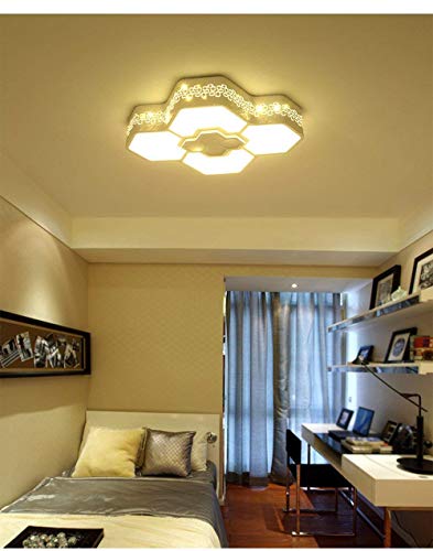 Plafonnier LED moderne salon et éclairage intérieur d'accueil 59X36X10Cm