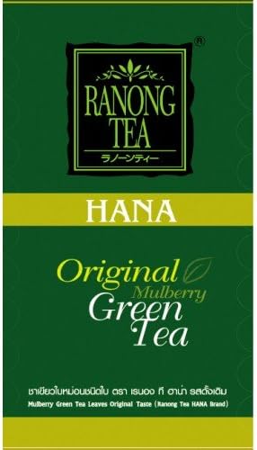 Green Tea Leaf Types, Ranong Tea Hana Original Taste 120 Grams.