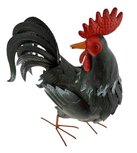 Green Jem galletto Metallo Giardino Decorazione