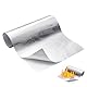 DASIAUTOEM 60 x 280 cm Hitzeschutzmatte, Selbstklebend Kleberücken Aluminium Glasfaser Blatt Aluminisierte Hitzeschutz Praktische Hitzeschild für Schlauch und Automatische Verwendung