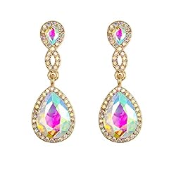 Iridescent AB Gold-Tone