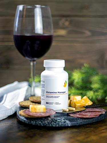 Healthy Habits Living Histamine Manager – 20,000 Hdu Of Diamine Oxidase Dao Per Serving – Digestive Enzyme To Help Block And Manage Food-Derived Histamine Intolerance – 60 Capsules (1 Bottle) #TOP6