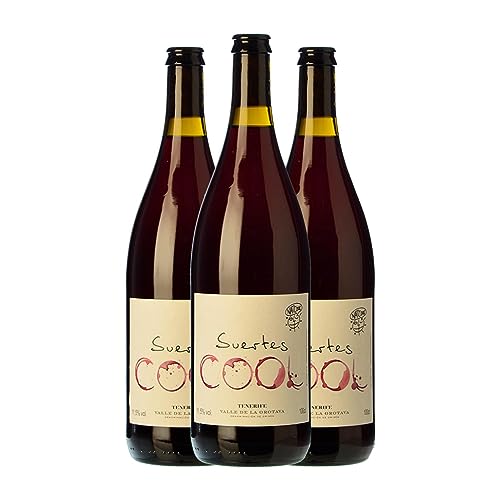 Suertes del Marqués Cool Valle de la Orotava 1 L Vino tinto (Caja de 3 Botellas de 1 L)