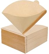 200 Kaffeefilter Größe 1 Für V60 01 - Inklusive Edelstahllöffel Für Perfekten Kaffeegenuss