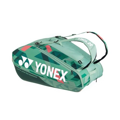 Sac raquettes Yonex Pro vert olive grand format 12 raquettes - 2