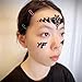 Topz halloween black face jewels Mermaid Face Gems Glitter clown temporary tattoo Rave holiday forehead adult costumes Makeup beauty Bohemian Stickers