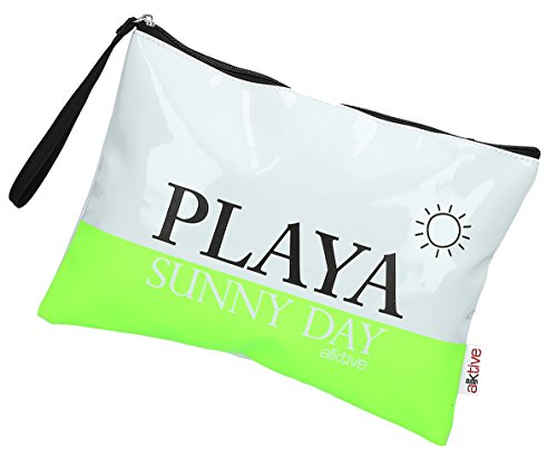 Cb Sunny Day Bolsa De Tela Y De Playa, 31 Cm, Blanco