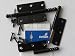 Produktbild Hettich Möbelband mit Zierkopf links, Stahl schwarz, 50 x 40 mm, 2 Stück, 9100445