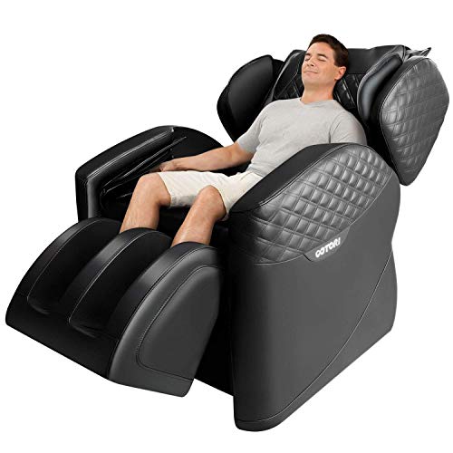 OOTORI N500Pro New Masssage Chair,Massage Chairs Full Body Zero Gravity Recliner with Heating Air Bags Foot Rollers and Seat Vibration(Updated from OOTORI RM503) (Black)