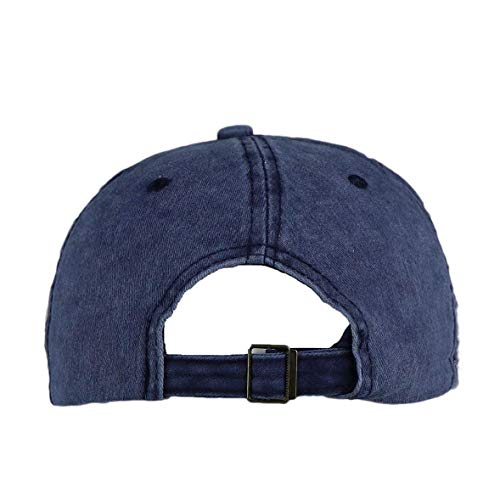 Image of Handcuffs Denim Stylish Cap for Men Women | Baseball Cap Adjustable Free Size | Sports Caps for Men & Women | Casual Gym Running Cricket Cap | Unisex Adult Summer Hat