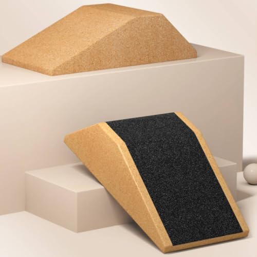 Rampa corcho yoga para casa y estudio: bloque compacto ligero con bolsa para deportistas 2