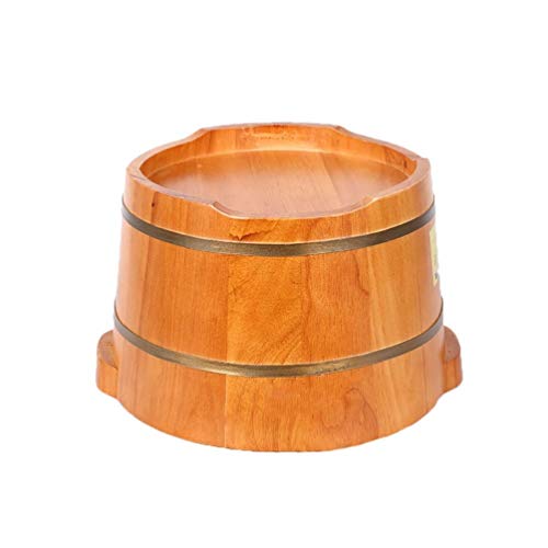Cubeta de madera para spa de pies con diseño profundo miniatura 2