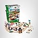 BRIO World Railway World Deluxe Set - 106-Piece FSC-Certified Wood and Accessory Train Set - Works with All Wooden Train Sets - Includes Tracks, Vehicles, Bridge & More - Kids Ages 3 & Up