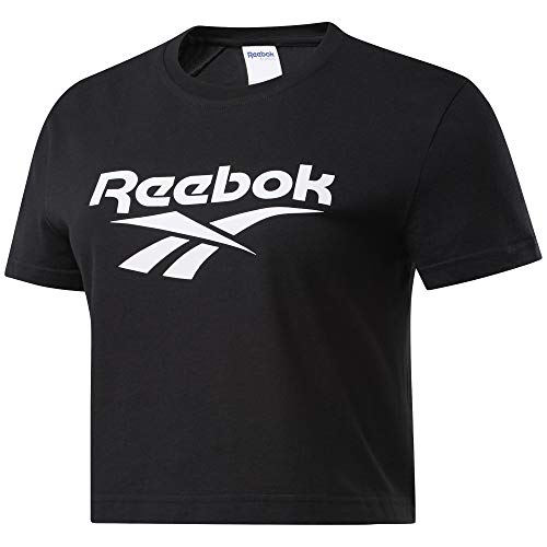 Image of Reebok Women's Solid Regular Fit Sports T-Shirt