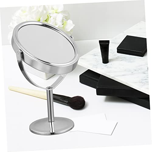 Espejo de maquillaje doble cara con luz y aumento miniatura 6