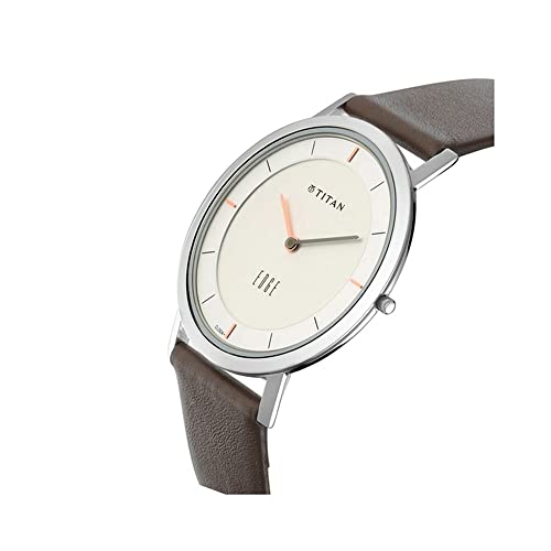Image of Titan Edge Analog Silver Dial Men's Watch-NN1595SL03 /NP1595SL03