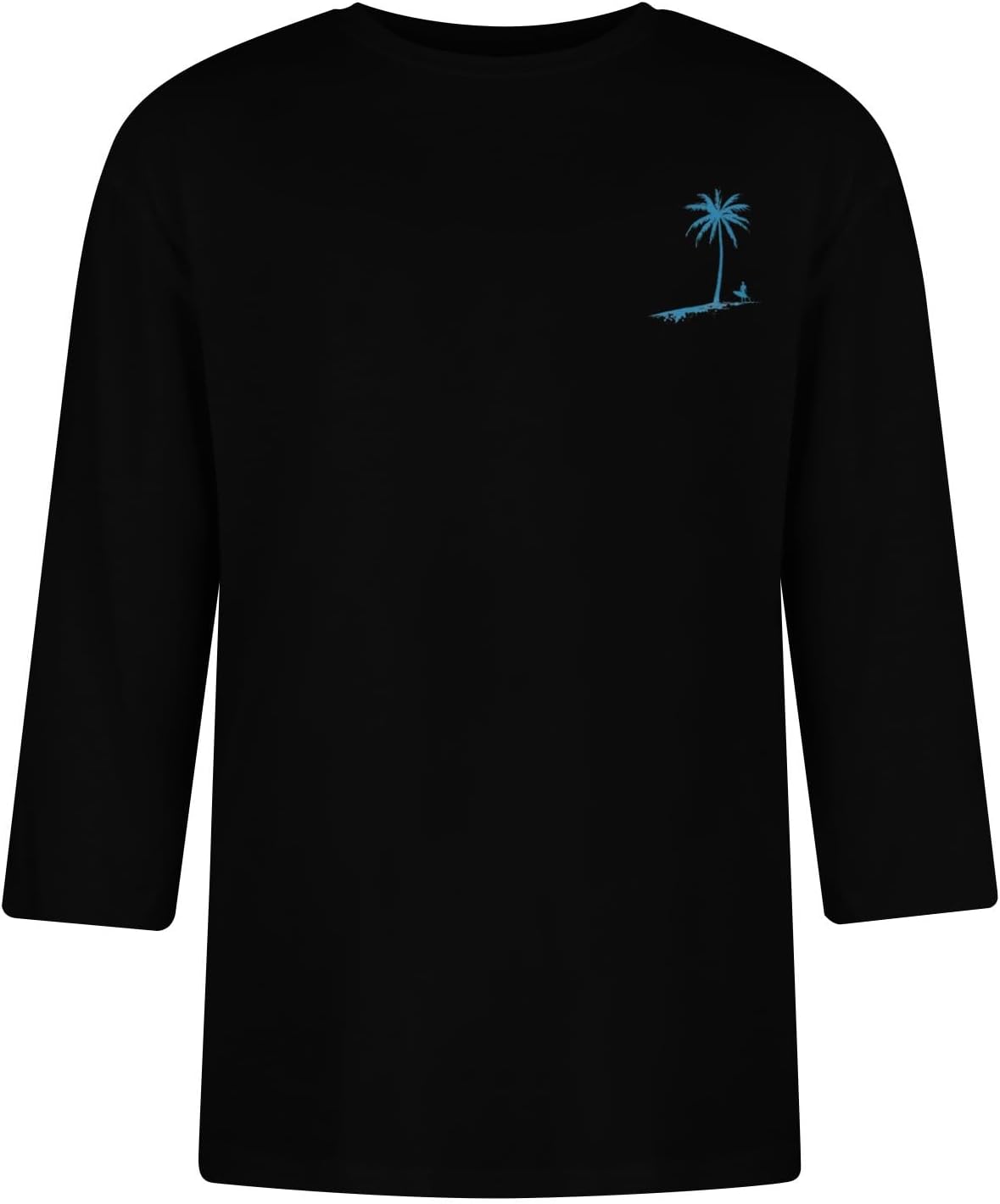 WENKOMG1 Men's Graphic Print T Shirt 3/4 Sleeve Casual Baseball Jersey Tee Shirts, S-3XL