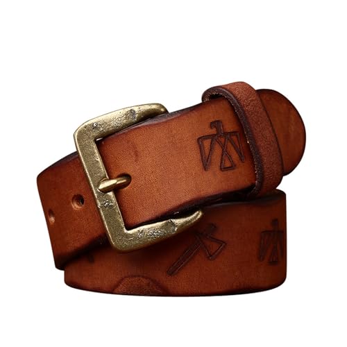 Ceinture cuir véritable pleine fleur vache vieilli faite main haut de gamme