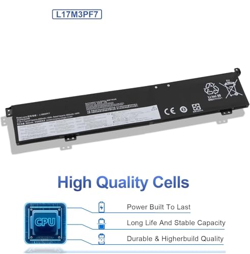 Image of WeFly L19M3PF7 L19L3PF3 L19D3PF4 Laptop Battery for Lenovo Ideapad Gaming 3-15IMH05 3-15ARH05 Ideapad Creator 5-15IMH05 Thinkbook 15P IMH L350 ThinkBook 15P G2 ITH Series L19D3PD9 L19M3PD9