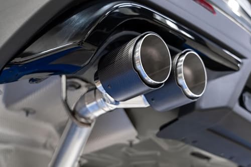 MBRP - Pro Series 304 SS Axle-Back Exhaust System With Quad Rear Exit