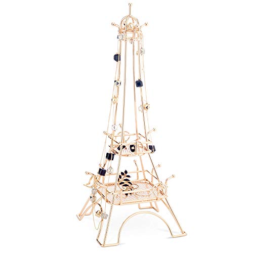 Beautify Metal Jewelry Hanger Organizer Display Tower, Tree Stand Jewelry Holder for Earrings