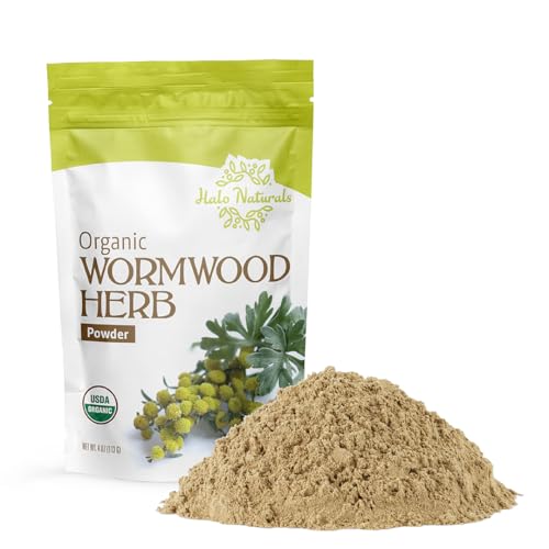 Halo Naturals Organic Wormwood Herb Powder