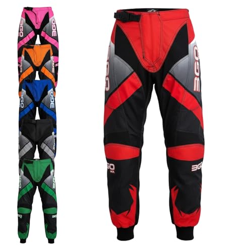 3GO Pantalones de motocross MX para niños – Pantalones MX todoterreno para cuatrimoto, motocicleta, quad, Pit Dirt Bike Off Road Kart ATV Niño MTB BMX1 – Motocross Kids MX Sports Racing Pantalones