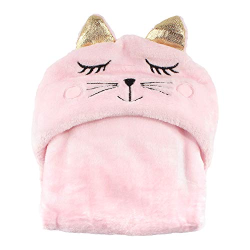 Image of BambooMN Super Soft Hooded Baby Bath Animal Towels - Cute Nursery Essentials Ages Newborn to Toddler - For Girls /Boys