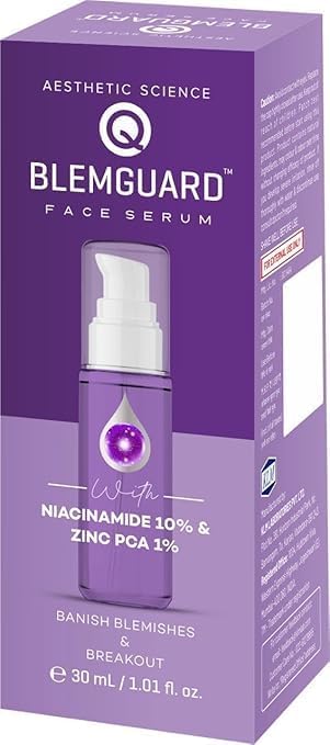 Blemguard Face Serum - Brightening & Blemish Control | Even Skin Tone, Dark Spot Reduction, Oil-Free Lightweight Formula (30 ml)