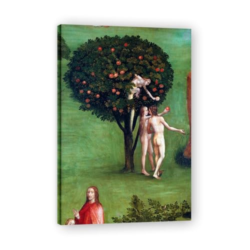 Impression sur toile célèbre Le Jugement dernier Bosch avec cadre interne