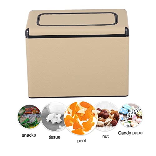 Poubelle pour voiture avec couvercle compacte ULTECHNOVO pour véhicule maison et bureau