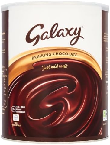Galaxy Drinking Chocolate 2kg (Pack of 1) Just Add Milk | Makes 111 Cups of Hot Chocolate | Perfect for Cafés, Coffee Shops, Catering Application