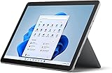 Microsoft Surface Go 3, 10 Zoll 2-in-1 Tablet (Intel Core i3, 8GB RAM, 128GB SSD LTE, Windows 11 Home S) Platin
