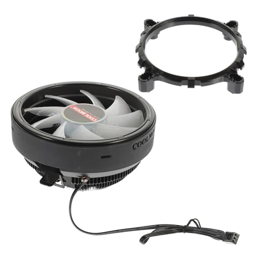 DOITOOL Radiador De Refrigeración De CPU Ventilador De Refrigeración De CPU Enfriador De Computadora Ventilador De Refrigeración De Computadora