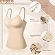 SLIMBELLE Damen Unterhemd Bauch Weg Camisole Top Body Shaper Nahtloses Figurformendes Tanktop Shaping BH Hemd Formendes Top Spaghettiträger Oberteil