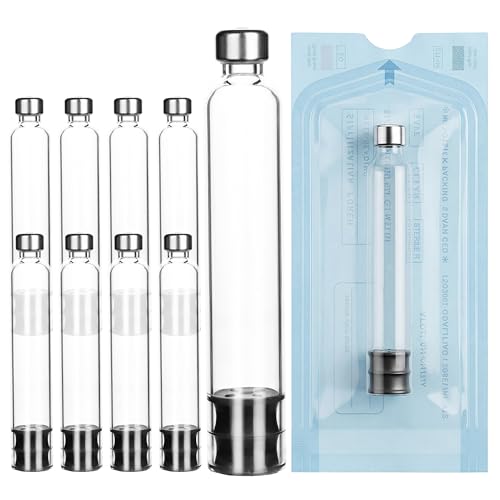 3ml Pen Cartridges for Peptide Pen and V1 - V2 Pens 10 Packs 3cc Glass Cartridges Individually Sterilized Wrapped