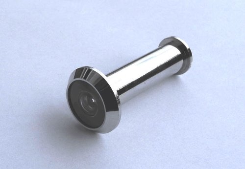 TÖSCH Türspion Für 50-70 Mm Dicke Türen - 180° Blickwinkel Mit Zinkguss Gehäuse