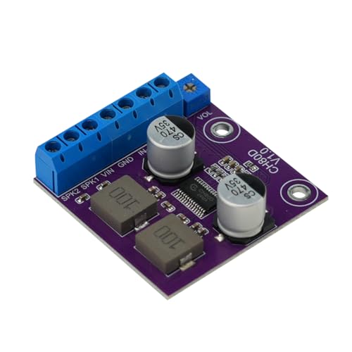 Voice Amplifier Module Chip Serial Class D Single Channel,CH80D Sound Module Voice IC Free Replacement -1P